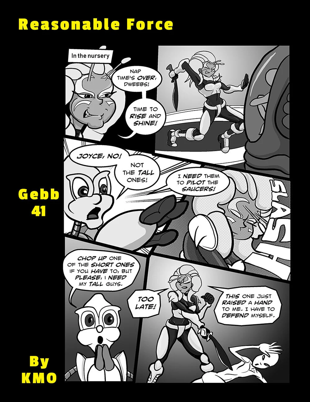 'Gebb 41 – Reasonable Force'