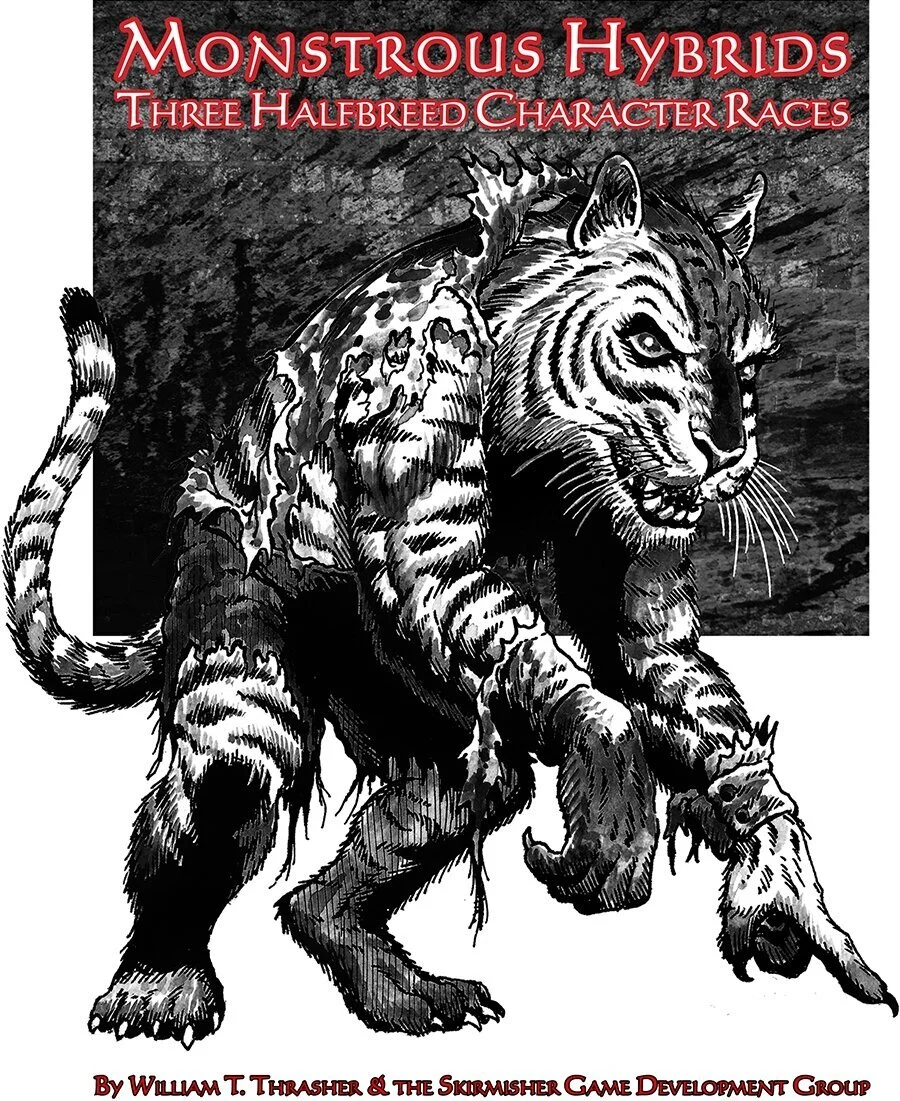 Skirmisher Releases 'Monstrous Hybrids: Three Halfbreed Character Races'
