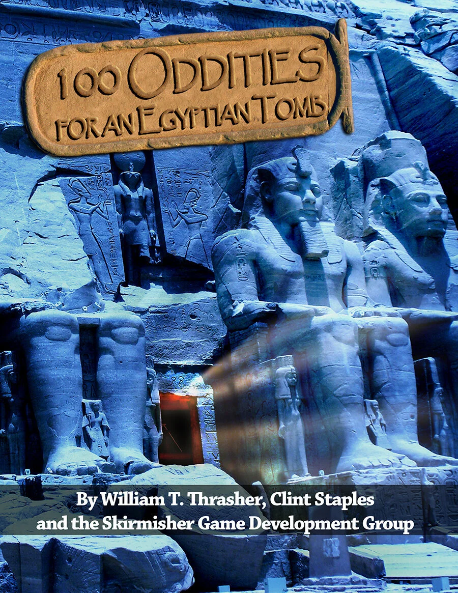 Skirmisher Releases '100 Oddities for an Egyptian Tomb'
