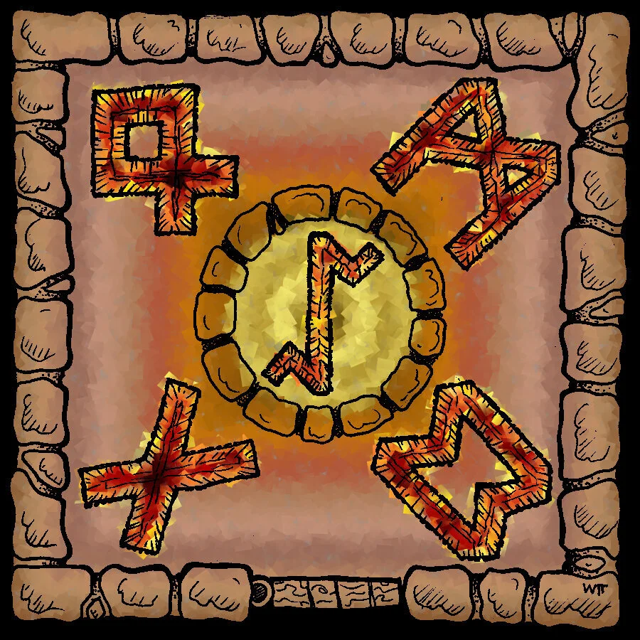 Ragnarok: Age of Wolves Bonus Content: Hearth & Home Spell & Template