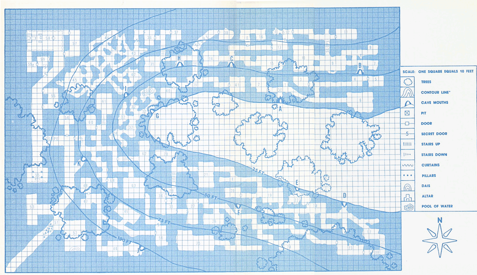 Old Game Notebook: Partial List of Magic Items from the Caves of Chaos