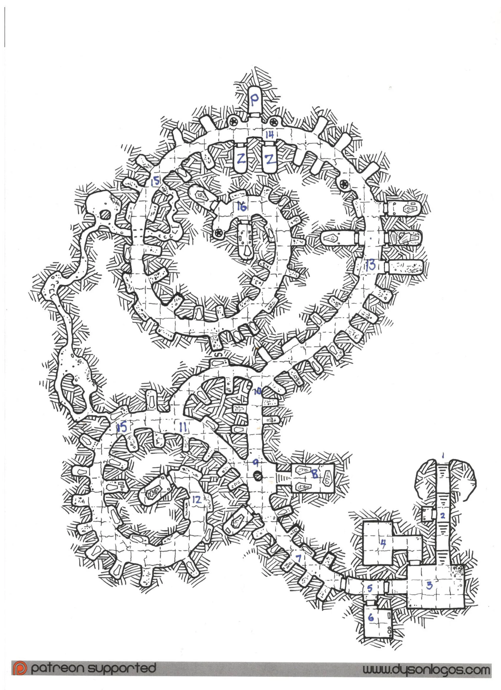 Runequest Thursday #189 - The Spiral Crypts!