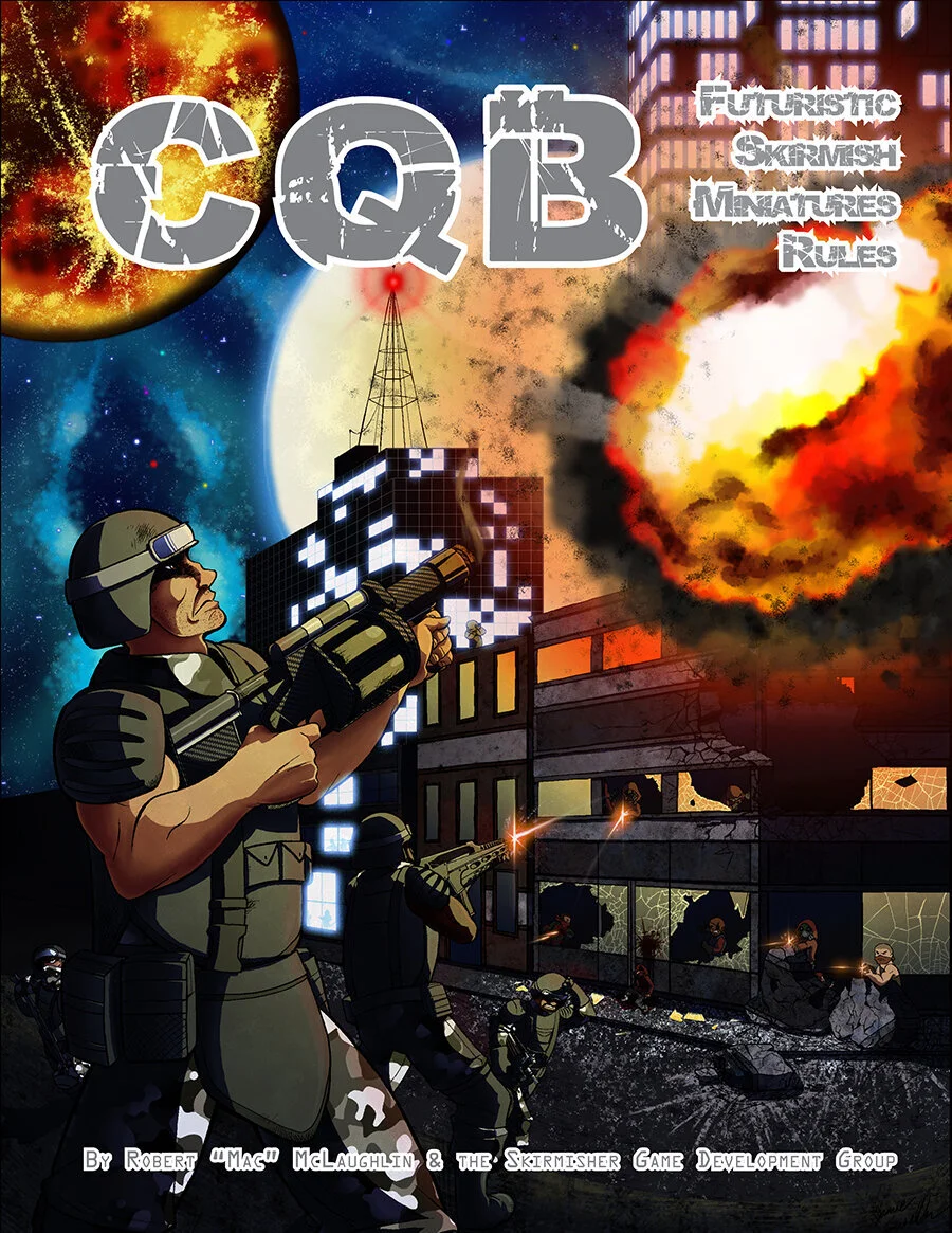 Skirmisher Releases 'CQB: Futuristic Skirmish Miniatures Rules'