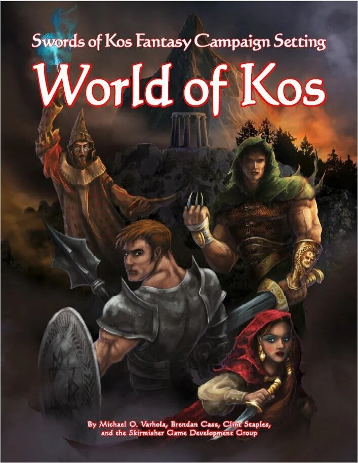 Skirmisher Publishing Releases 'World of Kos'
