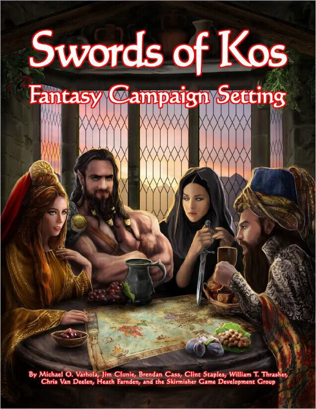 Skirmisher Releases 'Swords of Kos Fantasy Campaign Setting'!