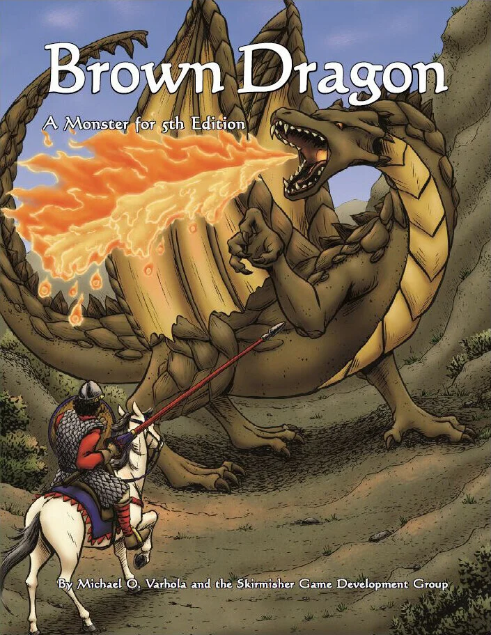 Skirmisher Releases the 'Brown Dragon' for 5th Edition!
