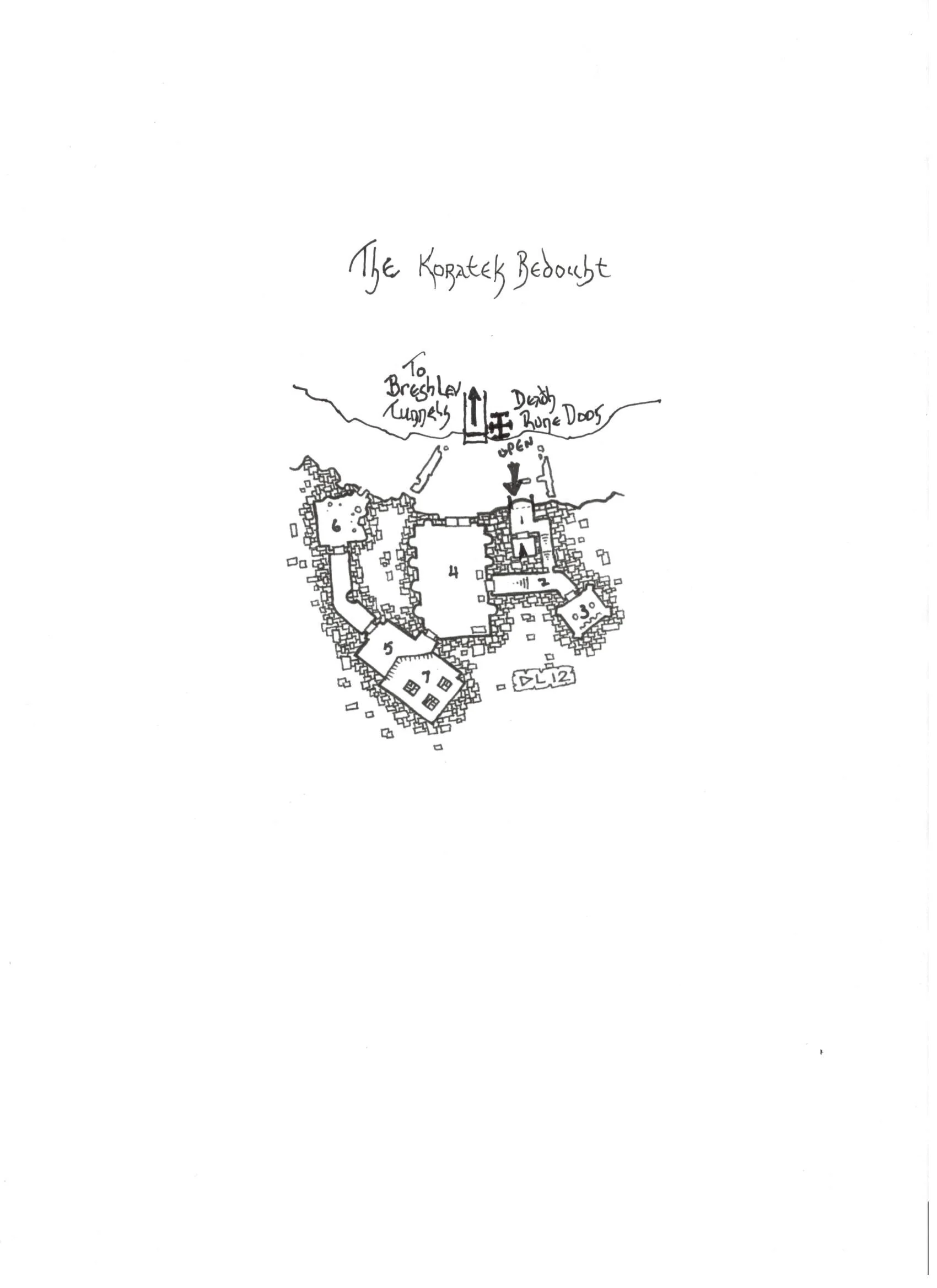 Runequest Thursday #111 - Clanking Ruin Locale - The Breshlev Tunnels!