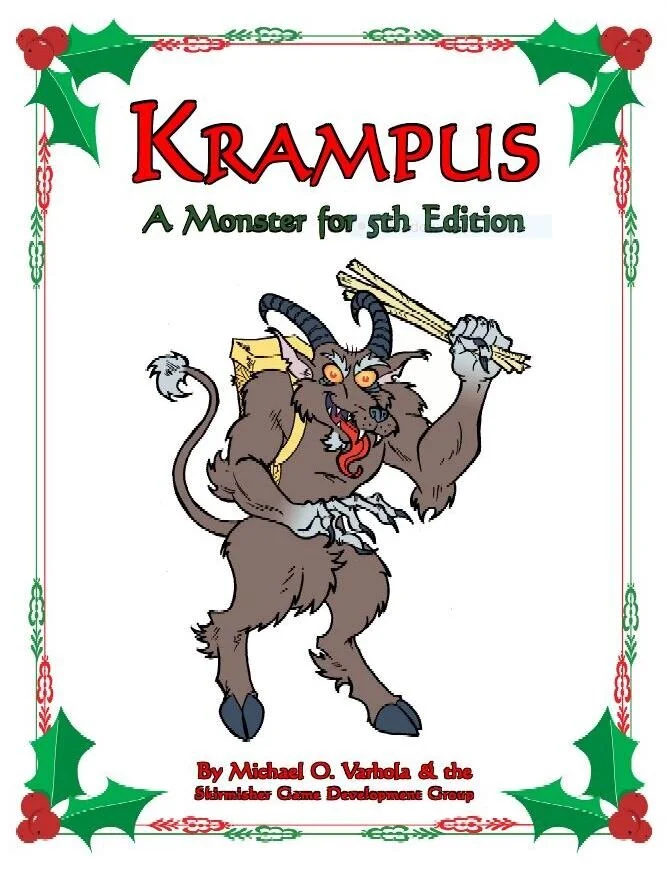Skirmisher Releases 'Krampus: A Monster for 5th Edition'