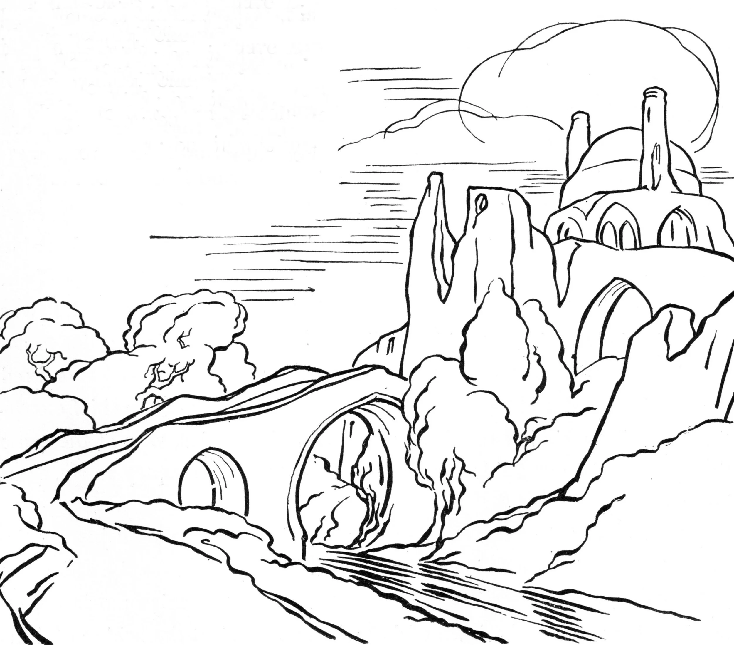 Hajji Baba Chapter XXXVI: Although by Trade an Executioner, He Shows a Feeling Heart: He Meets with a Young Man and Woman in Distress