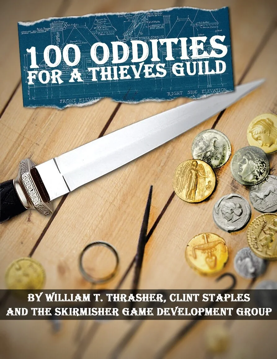 Skirmisher Releases ‘100 Oddities for a Thieves' Guild'