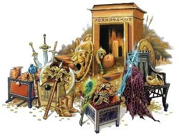 Runequest Thursday #50 - 1d6 Treasures for the River of Cradles!