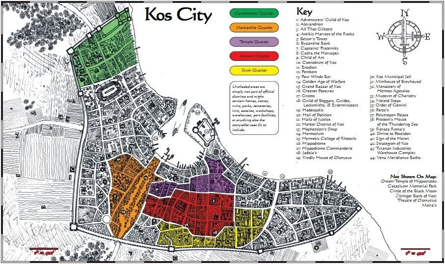 Runequest Thursday #148 - Welcome to Kos, Part 2!