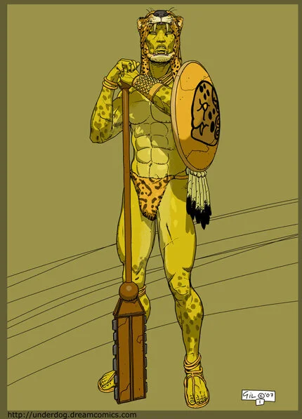 Runequest Thursday #54 - Nakura Leg-taker, Daggerfang Knight of the Agamori!