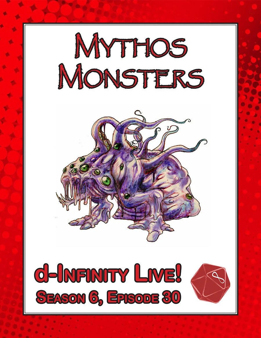 Mythos Monsters ft. Glynn Barrass (d-Infinity Live! Season 6 Episode 30)