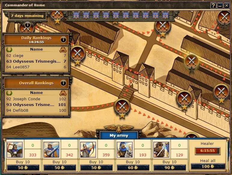 Grepolis: Commander of Rome