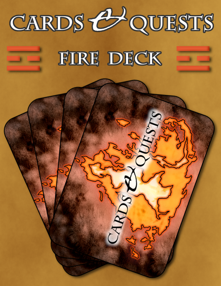 Skirmisher Releases Custom Decks for 'Cards & Quests' RPG