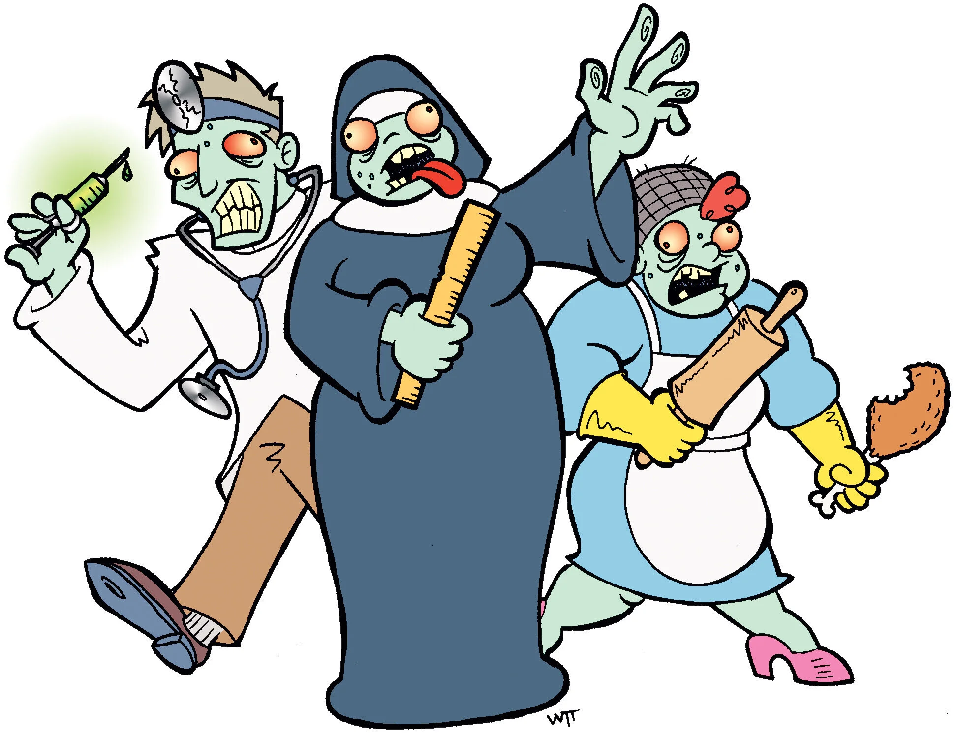 If You Aren't Going To Say Zombie...