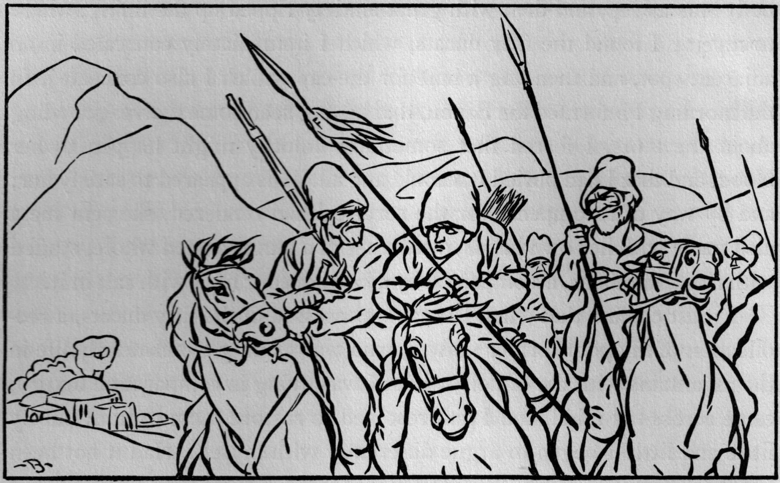 Chapter V: Hajji Baba Becomes a Robber in His Own Defence, and Invades His Native City