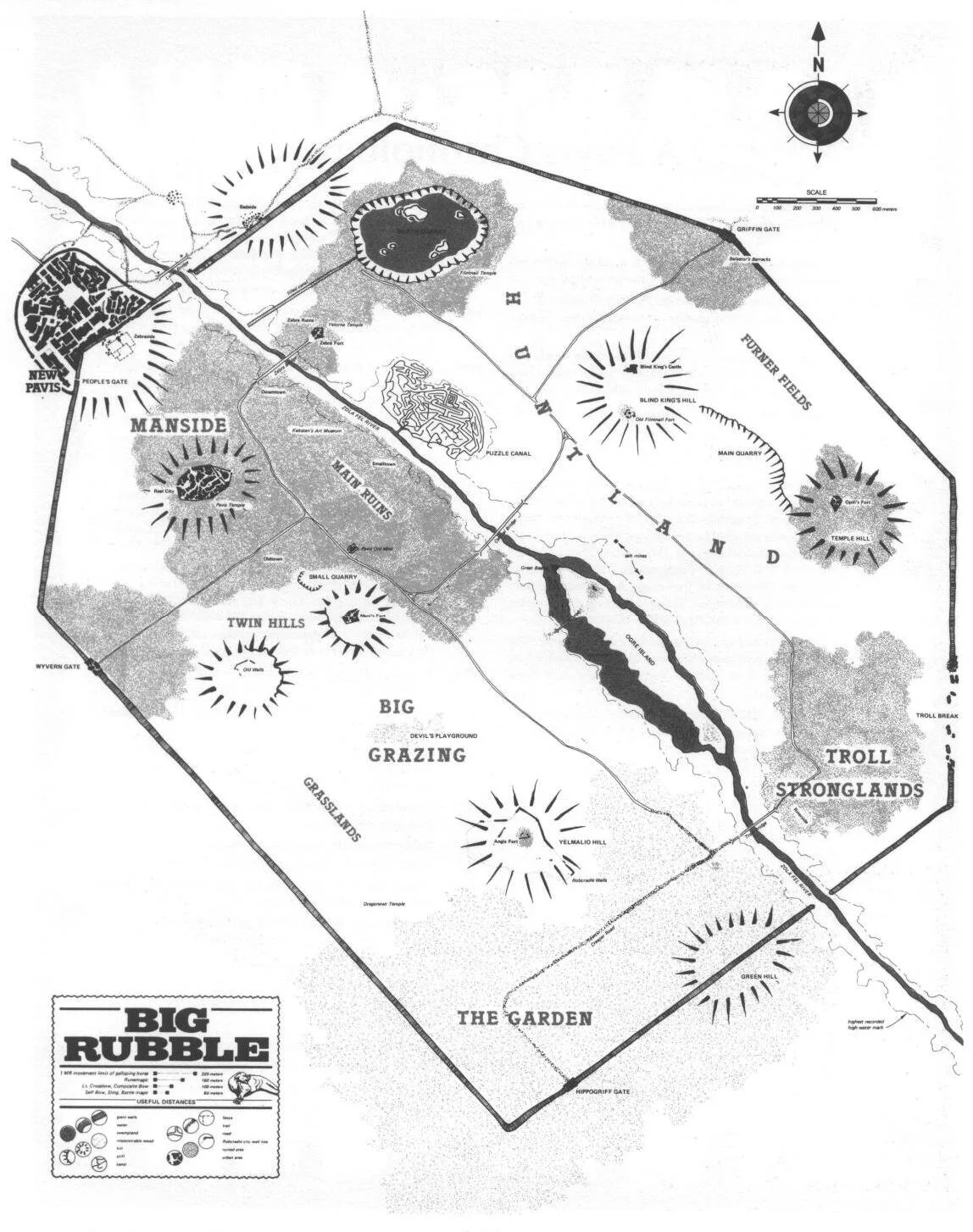 Runequest #160 - A Big Rubble Encounter Statted up!
