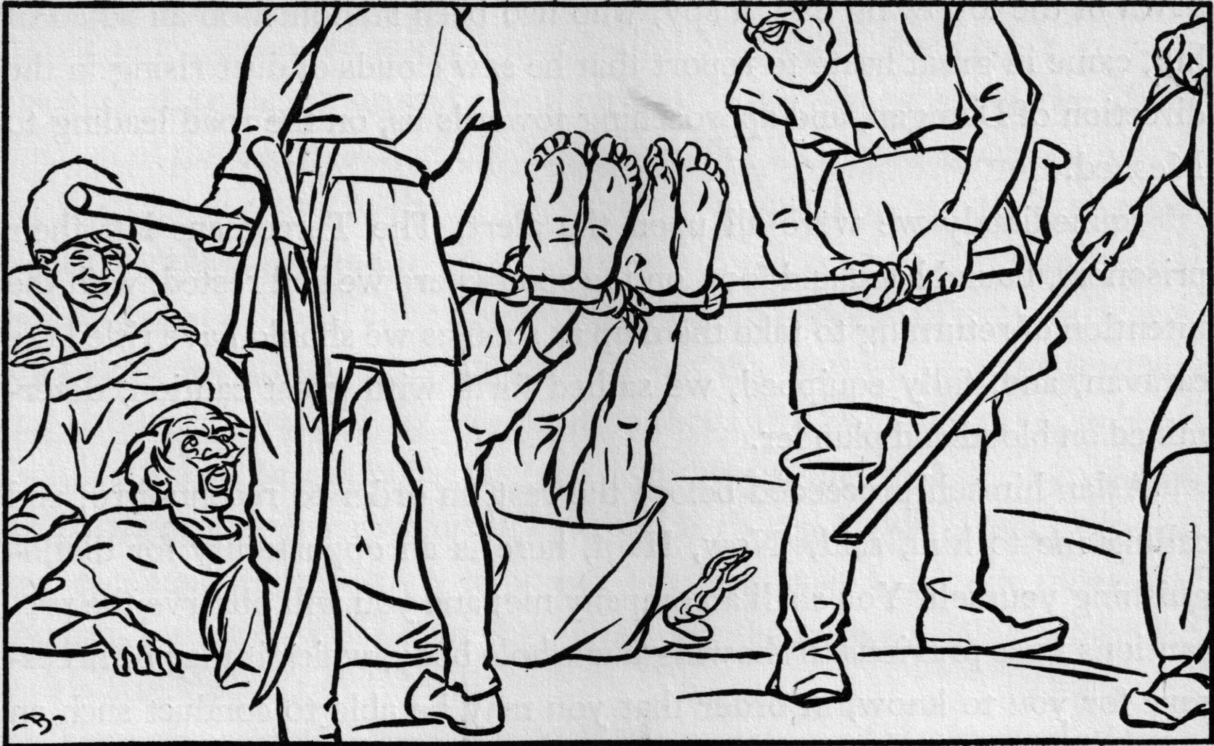 Chapter VIII: Hajji Baba Escapes from the Turcomans. The Meaning of 'Falling from the Frying-Pan into the Fire' Illustrated