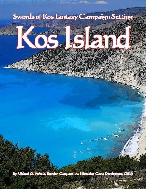 Skirmisher Releases Kos Island (Swords of Kos Fantasy Campaign Setting)