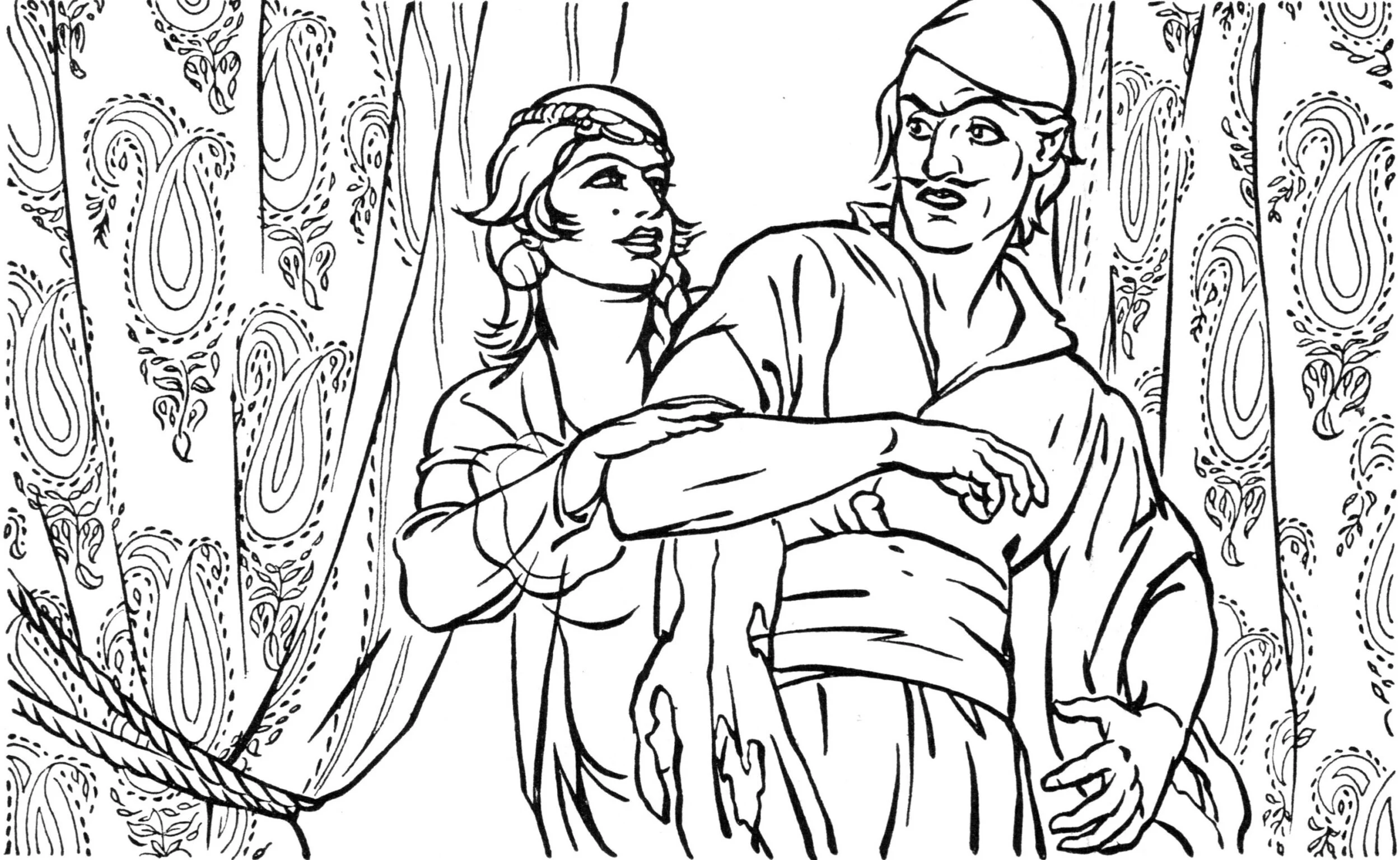 Chapter XXV: The Lovers Meet Again and are Very Happy. Hajji Baba Sings.