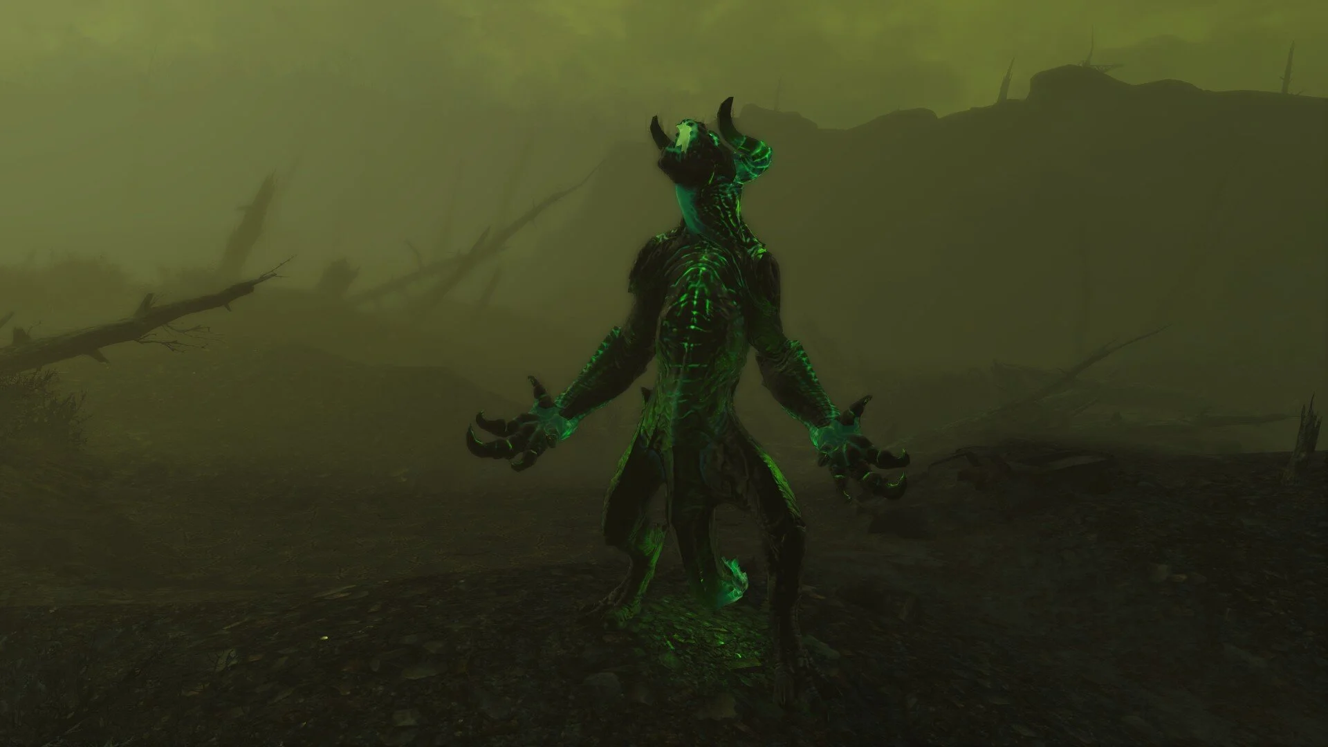 Deathclaw, Glowing