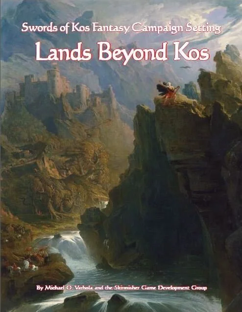 Skirmisher Releases 'Lands Beyond Kos' (Swords of Kos Fantasy Campaign Setting)