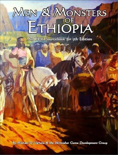 Skirmisher Releases 'Men & Monsters of Ethiopia: An RPG Sourcebook for 5th Edition'