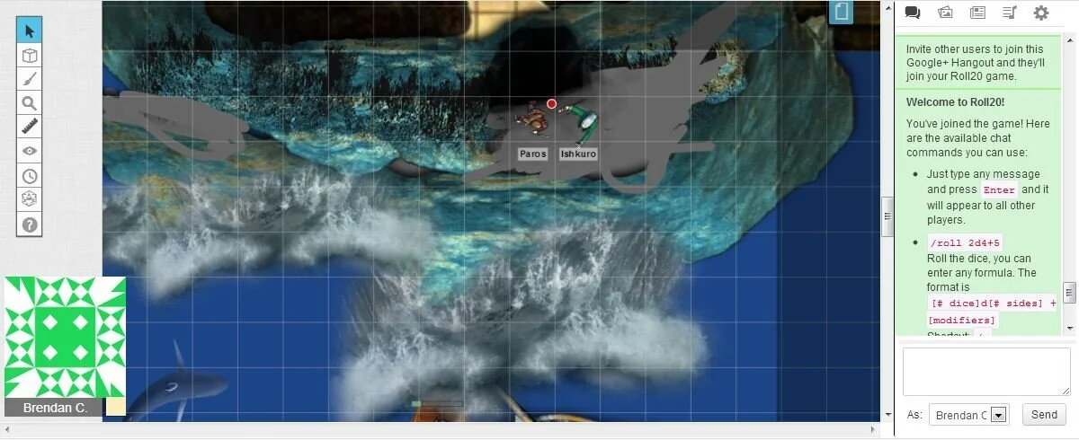 Remote Gaming: Roll20