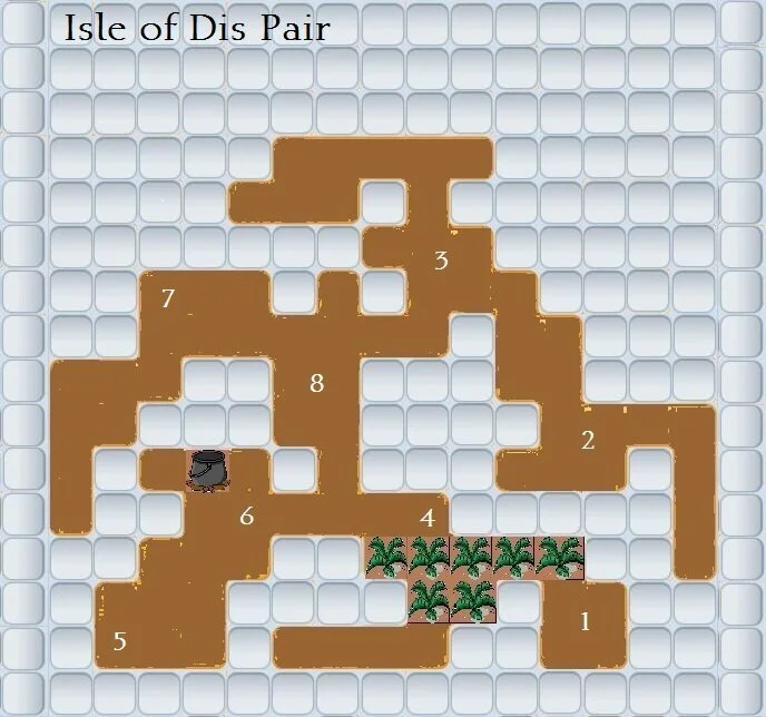 Isle of Dis Pair (An Encounter Area for 5th Edition)