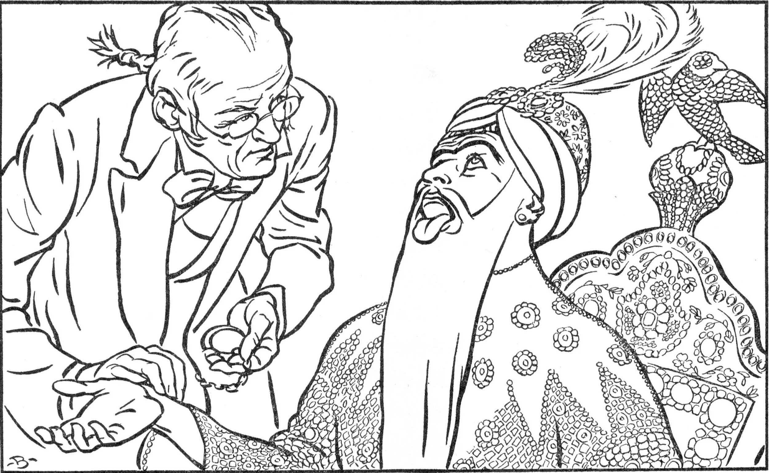 Chapter XXI: He describes the Manner in Which the Shah of Persia Takes Medicine