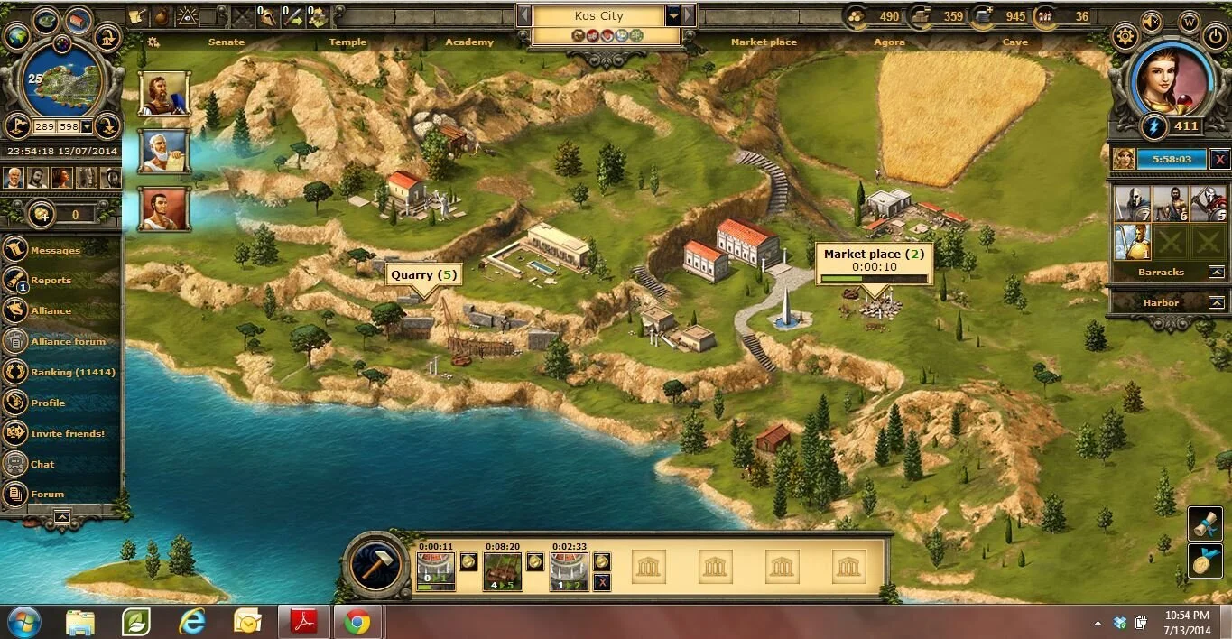 'Grepolis' Tips