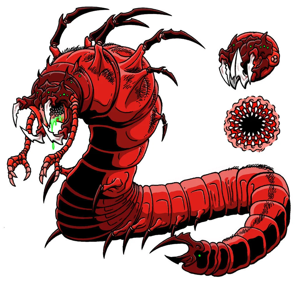 Runequest Thursday #90 - Blood Wurm of the Savage North!