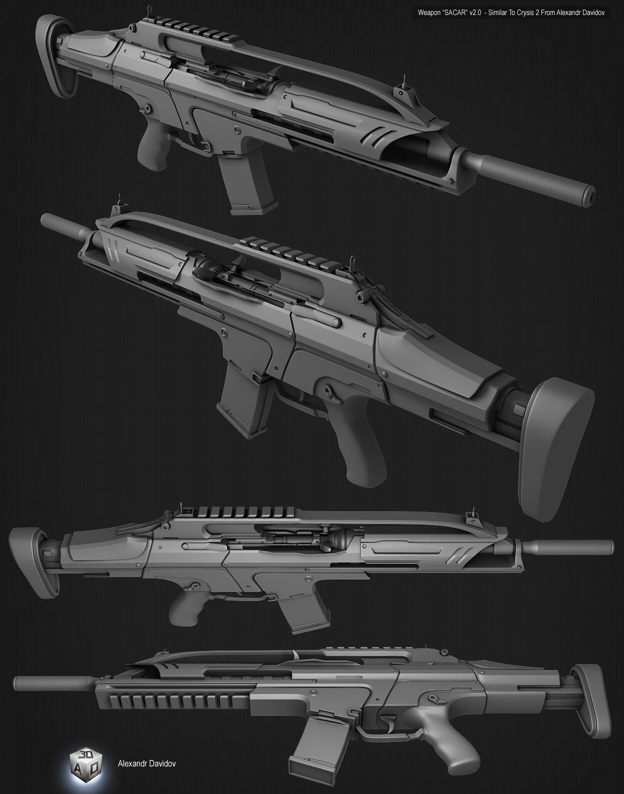 Superior Combat Assault Rifle (S.C.A.R.)