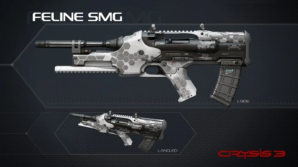 Feline X3 Submachine Gun