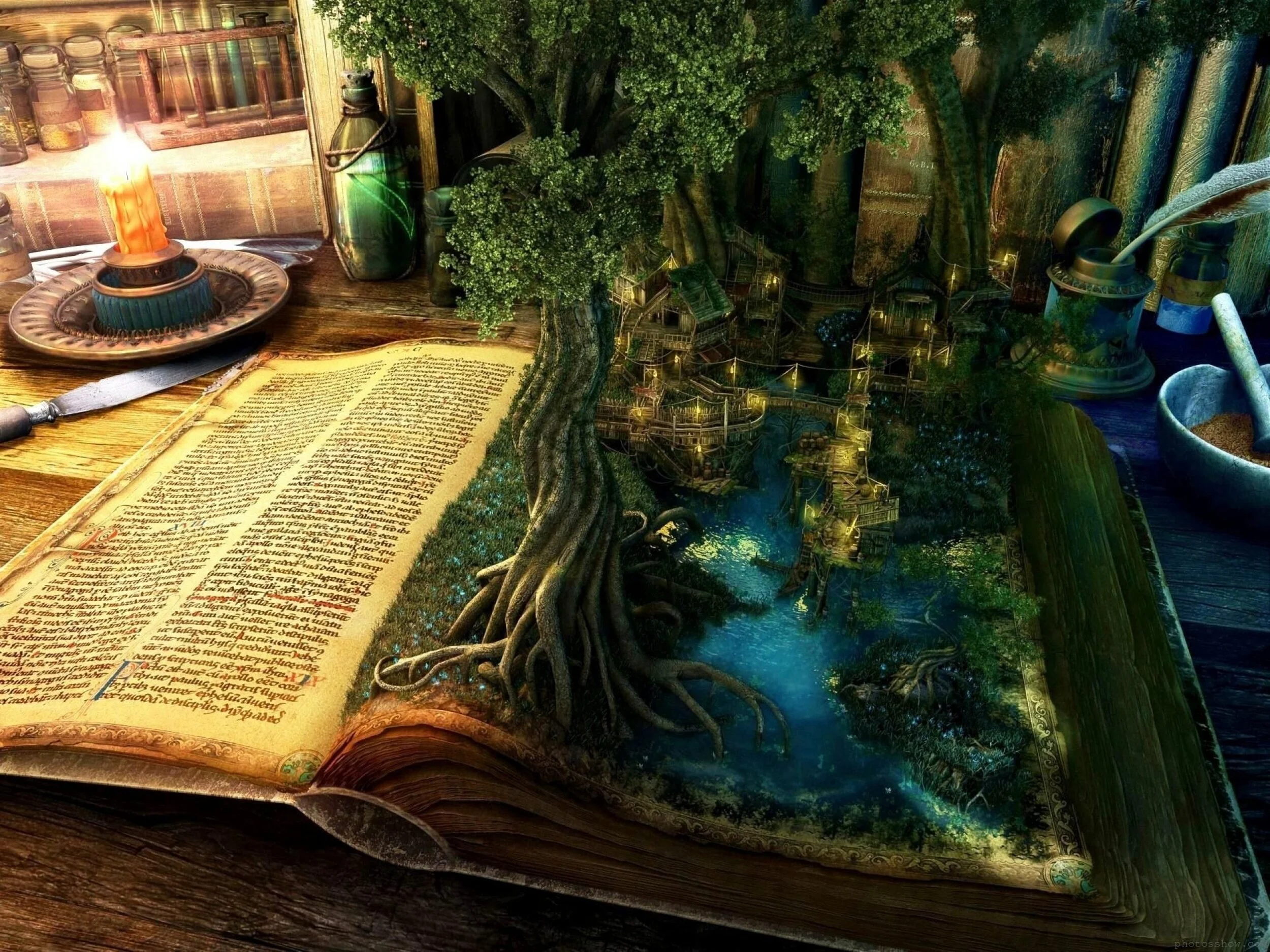 d-Infinity, Strange Texts, and Forgotten Tomes