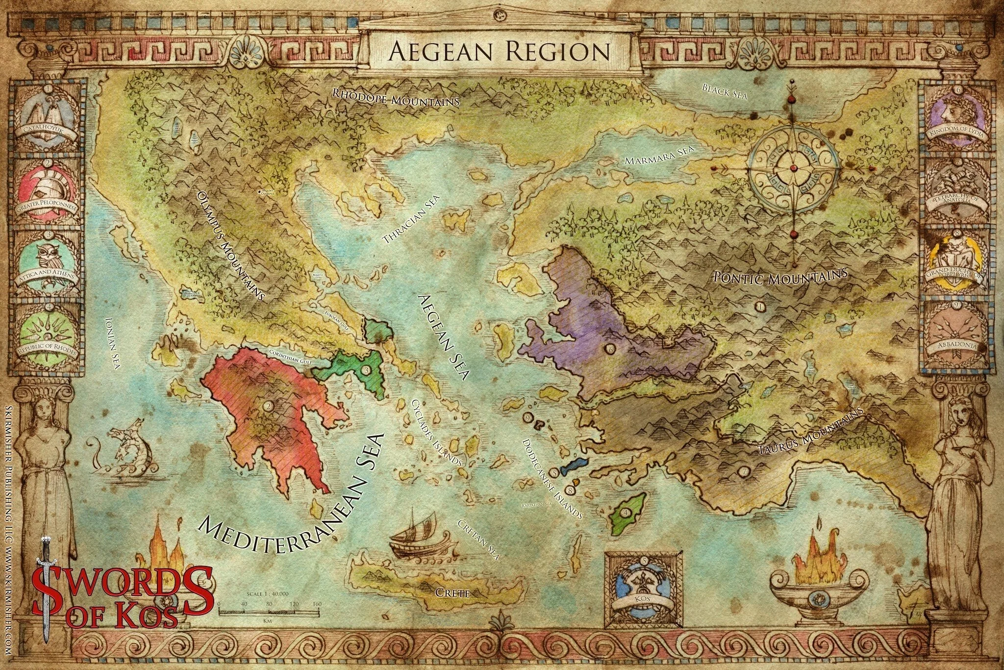 Skirmisher Releases Aegean Regional Map
