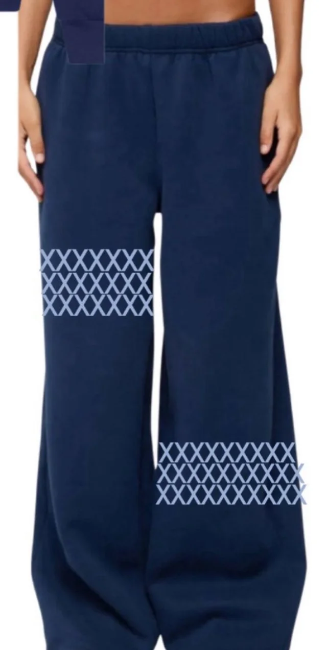 Heels Navy blue sweats