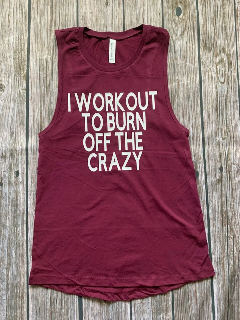 I Workout to Burn Off the Crazy Muscle Tank