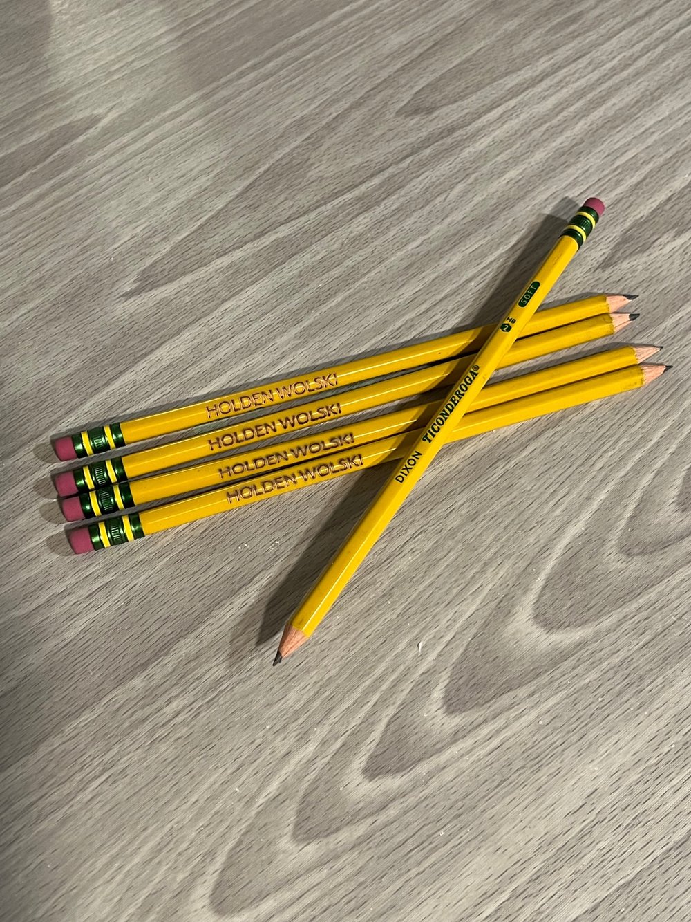 Dixon Ticonderoga Yellow Pencils