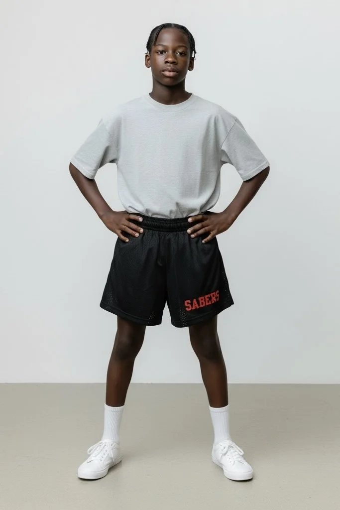 Mesh Gym Shorts (Youth and Adult Unisex)