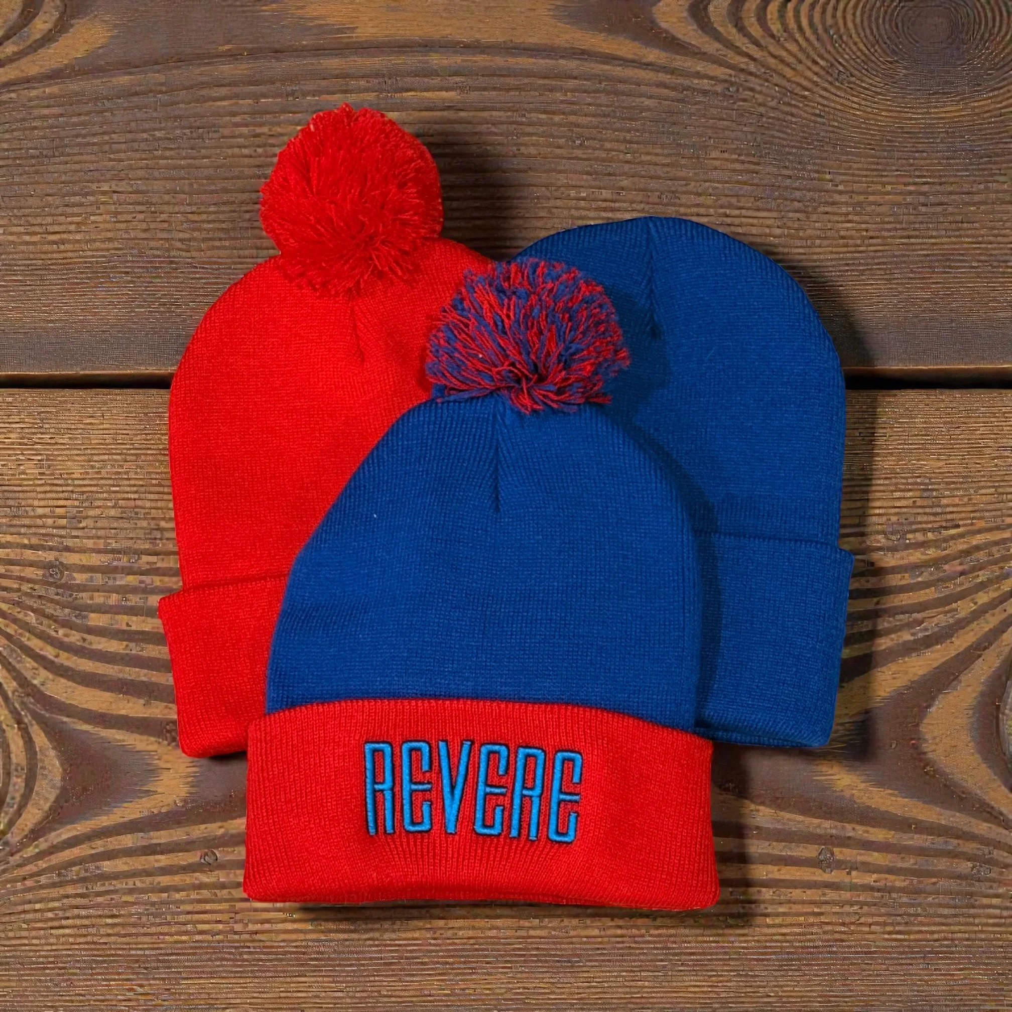 Revere 3D Embroidered Beanies