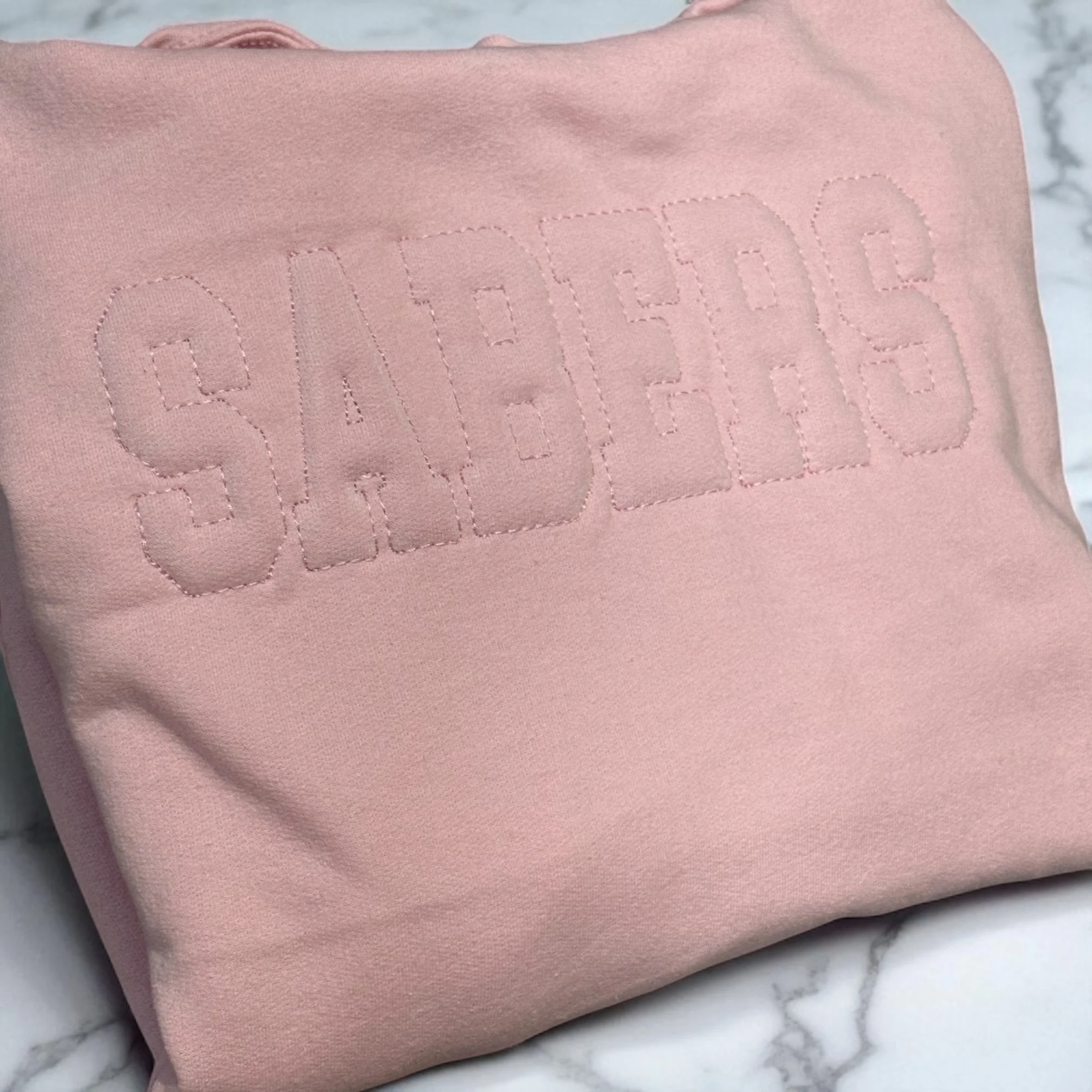 Embossed 3D Embroidered SABERS