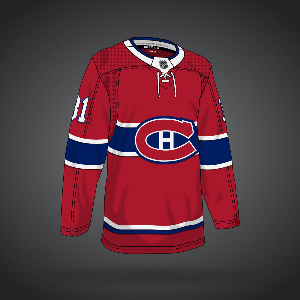 NHL Adidas 3rd jersey concept: Montreal Canadiens by AJHFTW on DeviantArt