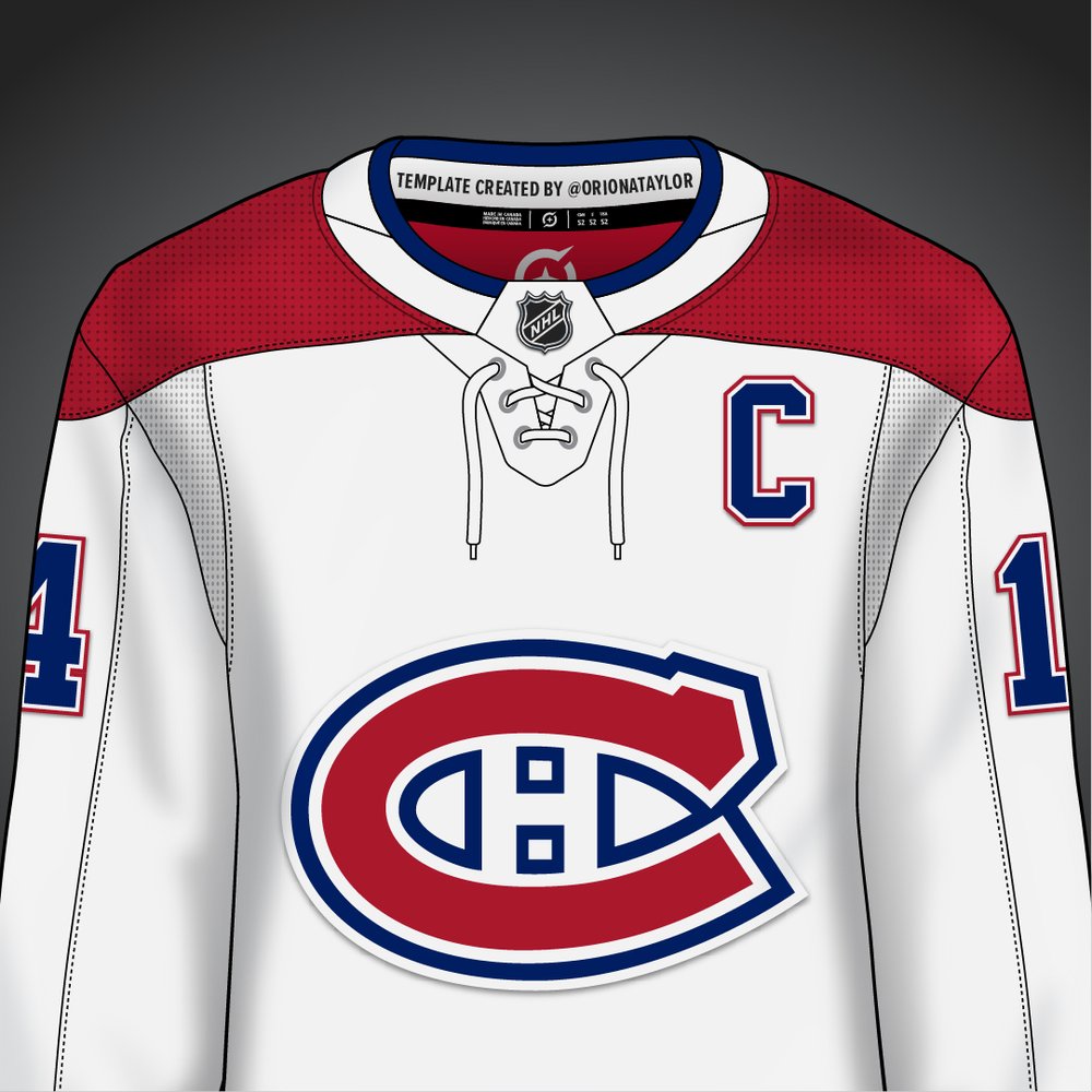 Hockey Jersey Template v3 — Orion Taylor - Graphic Design