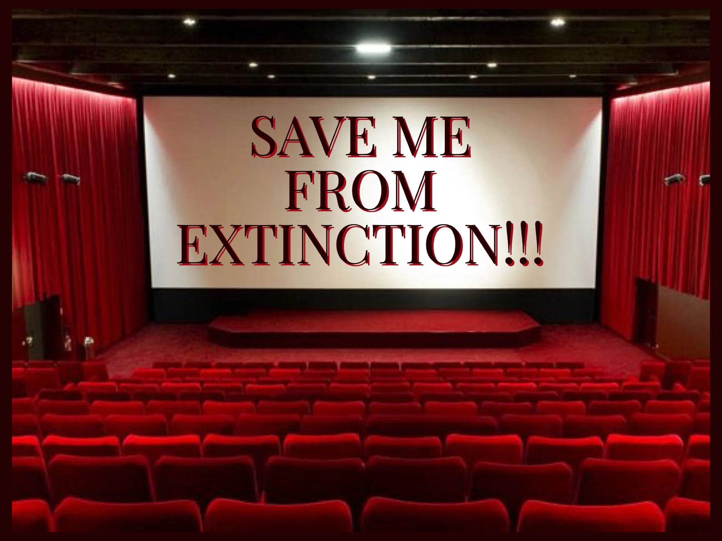 Movie Theaters Going Way of Dinosaurs?