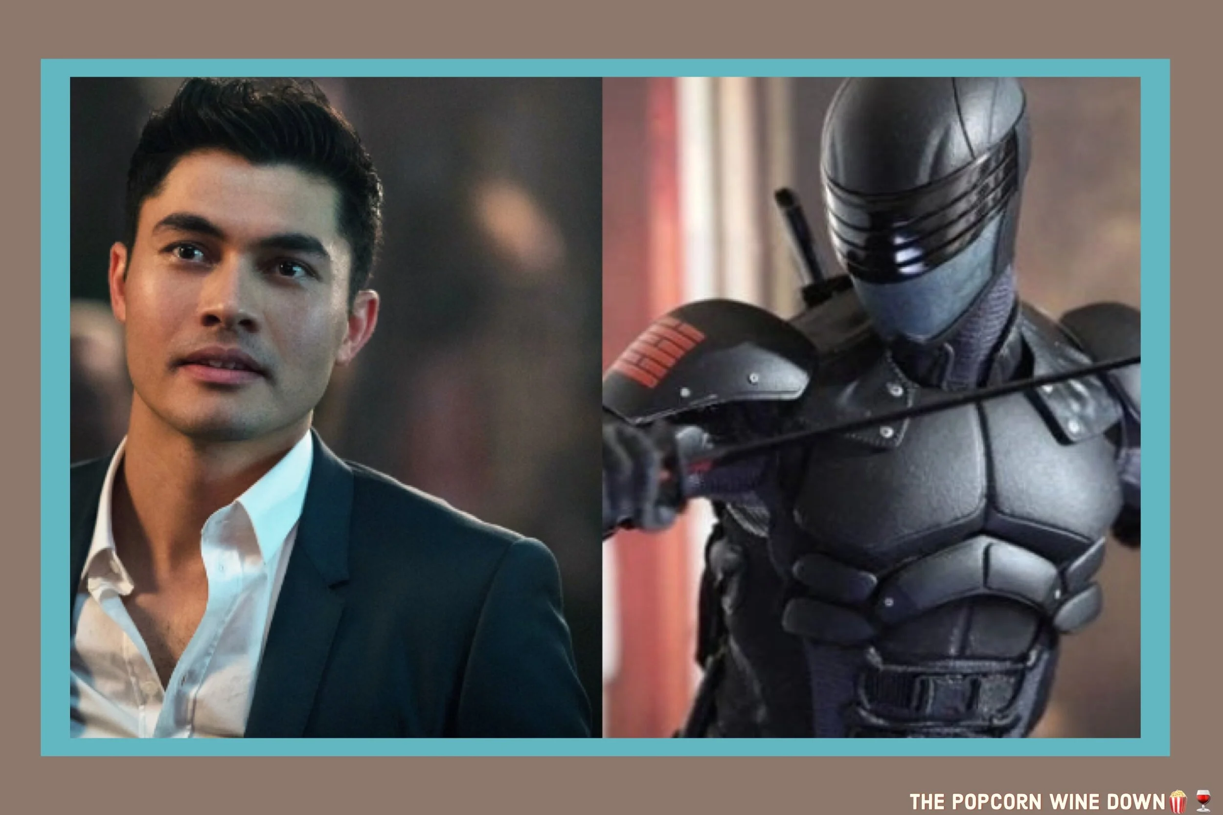 Henry Golding Reveals His 'Snake Eyes'