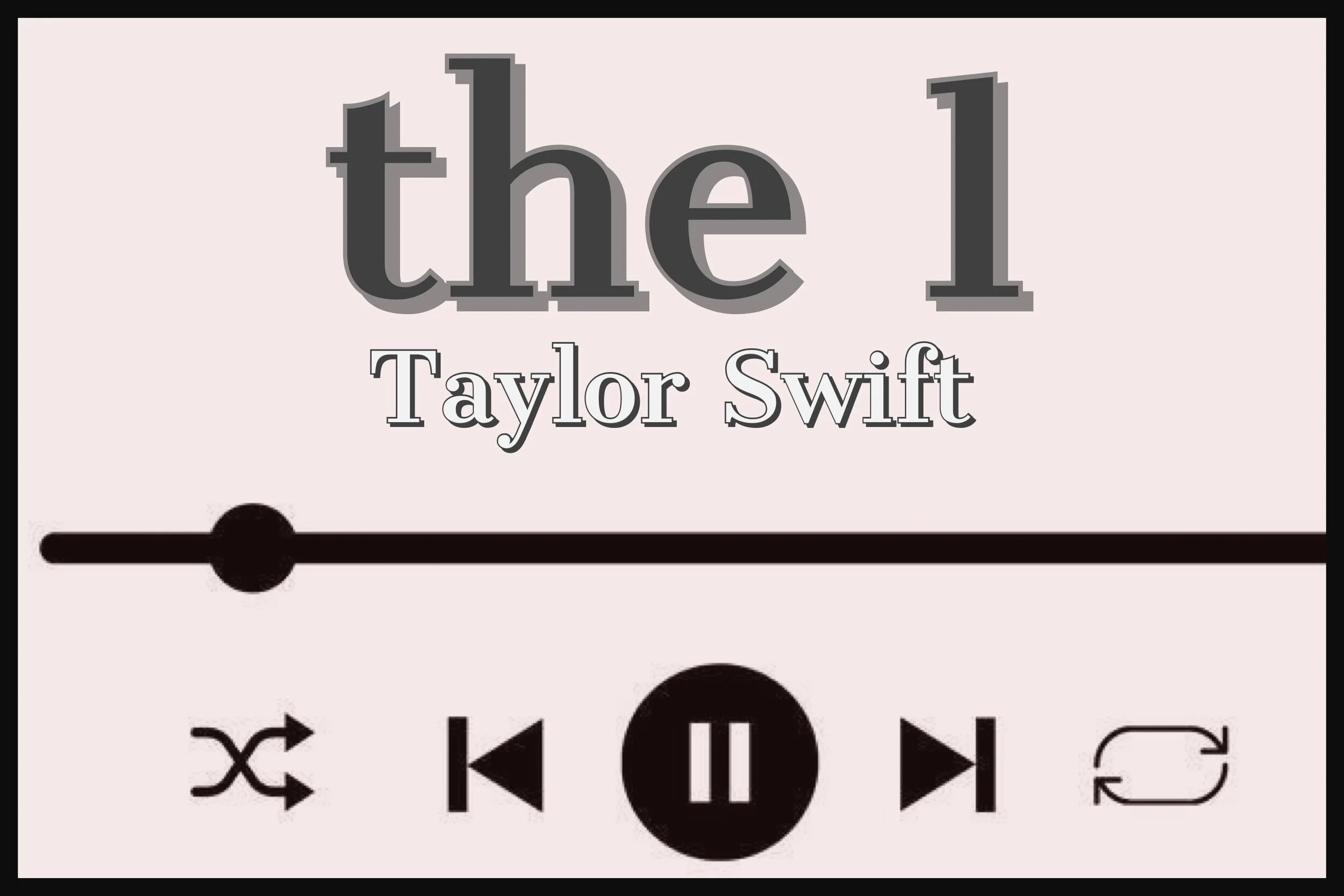 1. Would've Been Nice...If Only