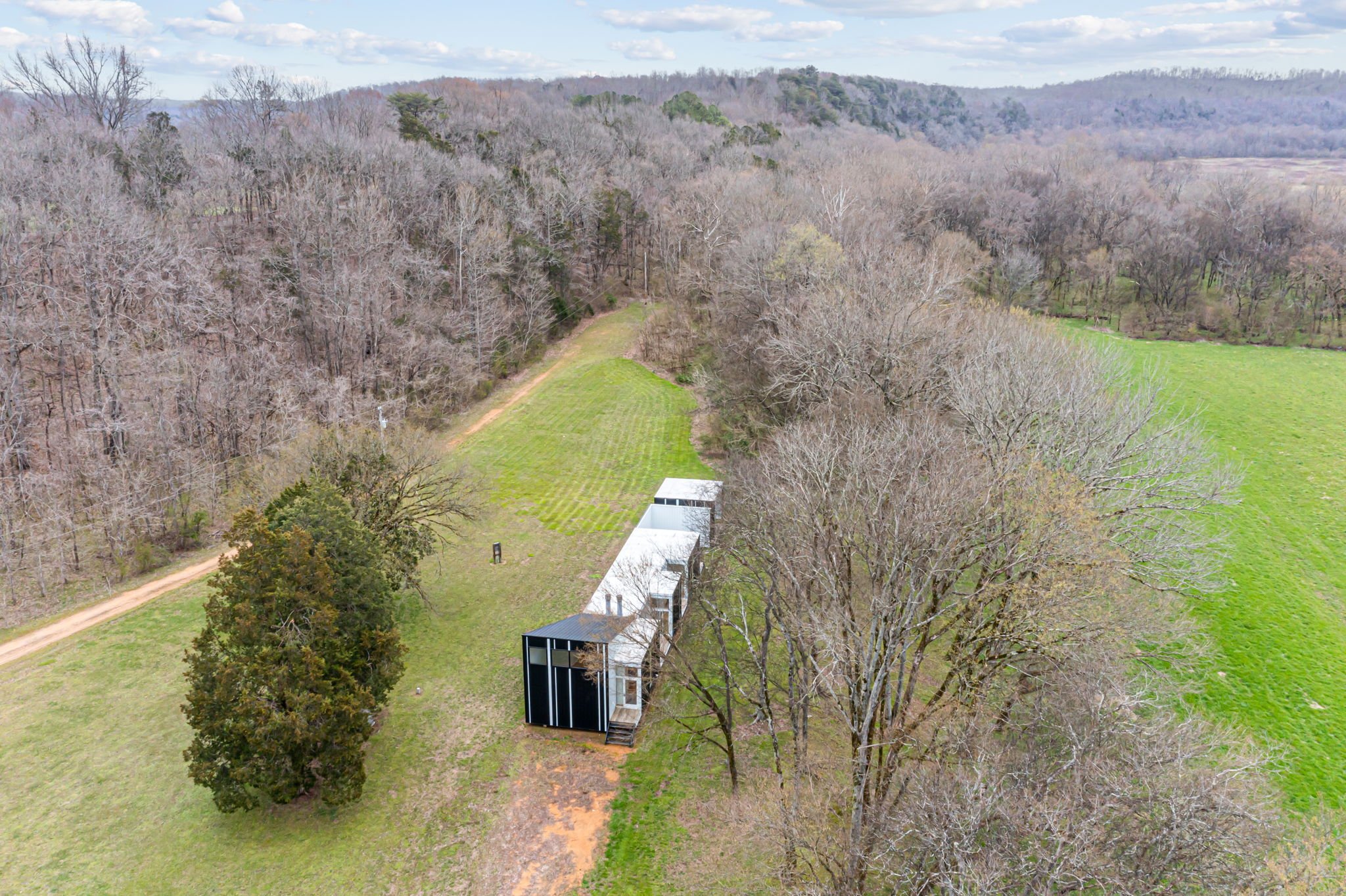 The Pinstripe House: Buffalo Bottom Road